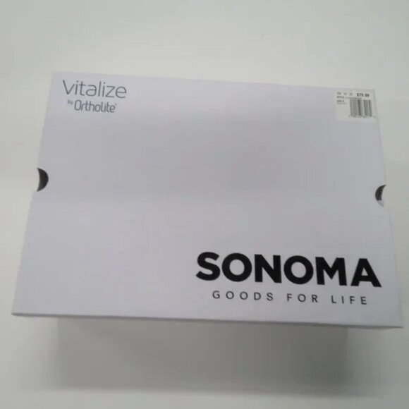 Sonoma Atkins Chukka Boots Mens 9.5 Wide Ortholite Vitalize New Brown Cognac - Picture 3 of 12